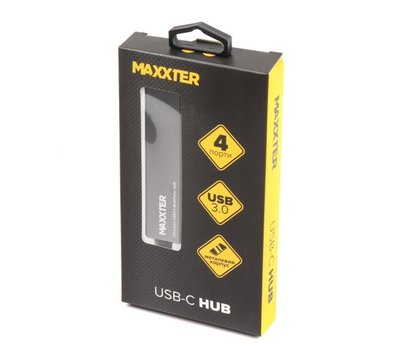 Изображение 3 USB Hub (хаб) Maxxter HU3С-4P-02
