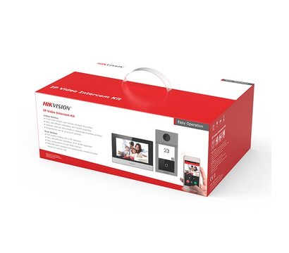 Изображение 8 Домофонный комплект HikVision DS-KIS604-P сенсорные кнопки
