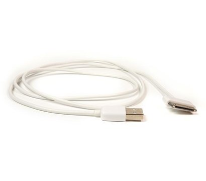 Зображення 3 Кабель PowerPlant USB-Apple 30pin, 1м White - DV00DV4045