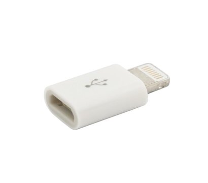 Зображення 3 Адаптер Extradigital microUSB-Lightning White — KBA1648