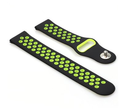Зображення 2 Ремінець  BeCover Nike Style для Amazfit Black-Yellow - 7705814