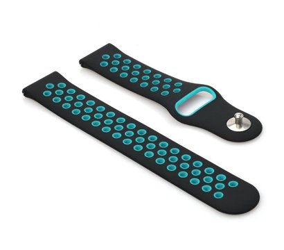 Зображення 2 Ремінець  BeCover Nike Style для Huawei Black-Blue - 7705791