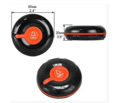Изображение 2 Кнопка вызова Recs R-300 Black/Red