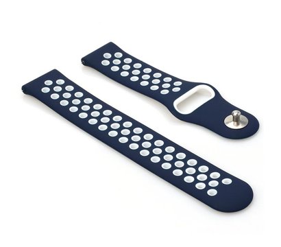 Зображення 2 Ремінець  BeCover Nike Style для Xiaomi Blue-White - 7705707