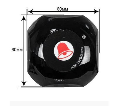 Изображение 3 Кнопка вызова Recs HCM-250 Black Bell