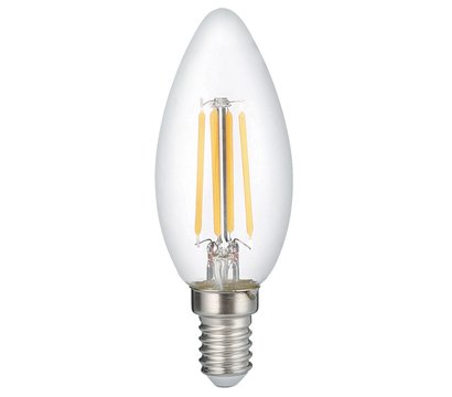 Зображення 2 LED лампочка Vestum 1-VS-2310 С35 5W 3000К Е14 на 50 Вт