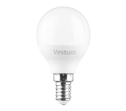Зображення 2 Світлодіодна лампочка Vestum 1-VS-1207 G45 4W 4100K E14 з цоколем E14