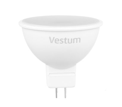 Изображение 2 Светодиодная лампа Vestum 1-VS-1504 MR16 5W 3000K GU5.3 с цоколем GU 5,3