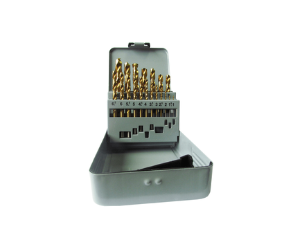 Изображение 2 Vulkan HSS TiN 1-10мм, 19шт - 15415