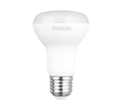 Зображення 2 Світлодіодна лампочка Vestum 1-VS-1403 R63 8W 4100K E27 з цоколем E14