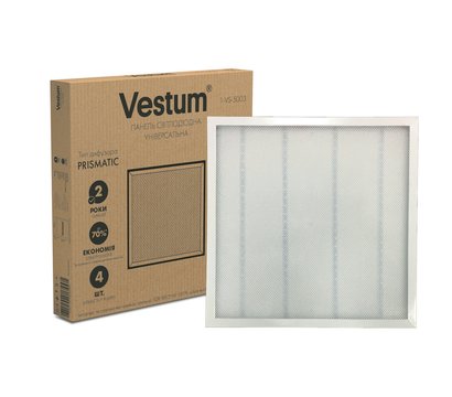 Изображение 2 LED панель Vestum Prisma 1-VS-5003 36W 6500K 220V под белый свет свечения