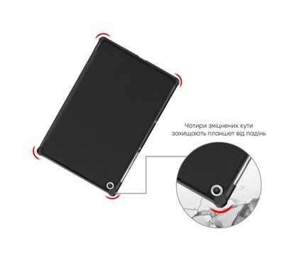 Зображення 6 Чохол AirOn Premium для Lenovo Tab M10 HD 2nd Gen TB-X306 Black - 4822352781038