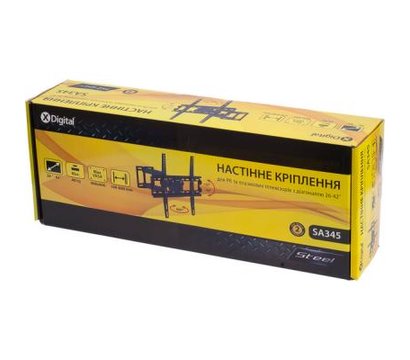Изображение 2 Крепление для телевизора X-Digital Steel SA345 Black