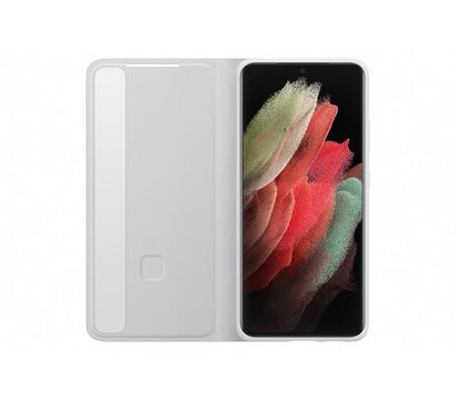 Изображение 3 Чехол Samsung Smart Clear View Cover для Galaxy S21 Ultra (G998) Light Gray - EF-ZG998CJEGRU