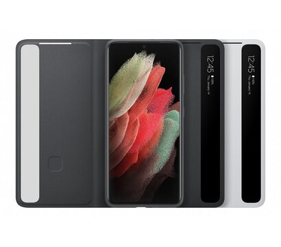 Изображение 6 Чехол Samsung Smart Clear View Cover для Galaxy S21 Ultra (G998) Light Gray - EF-ZG998CJEGRU