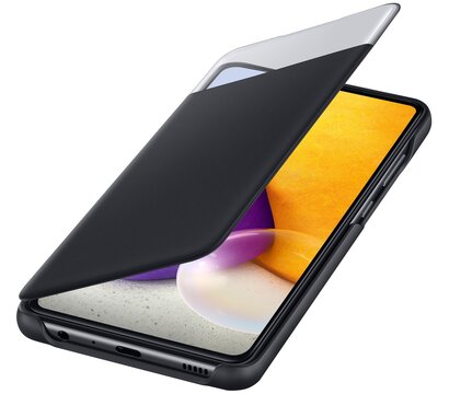 Изображение 4 Чехол Samsung S View Wallet Cover для Galaxy A72 (A725) Black - EF-EA725PBEGRU