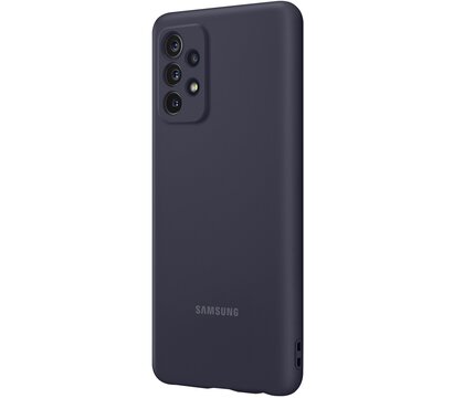 Изображение 4 Чехол Samsung Silicone Cover для Galaxy A72 (A725) Black - EF-PA725TBEGRU