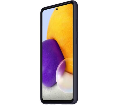 Изображение 5 Чехол Samsung Silicone Cover для Galaxy A72 (A725) Black - EF-PA725TBEGRU