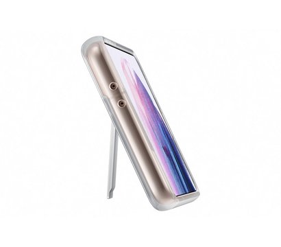 Зображення 2 Чохол Samsung Clear Standing Cover для Galaxy S21+ (G996) Transparency - EF-JG996CTEGRU