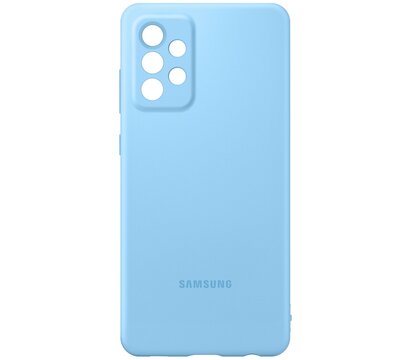 Изображение 7 Чехол Samsung Silicone Cover для Galaxy A72 (A725) Blue - EF-PA725TLEGRU