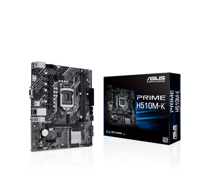 Зображення 2 Материнська плата Asus Prime H510M-K (s1200, Intel H510, PCI-Ex16)