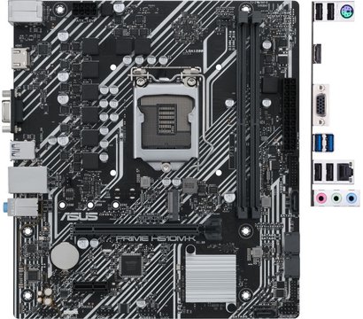 Зображення 3 Материнська плата Asus Prime H510M-K (s1200, Intel H510, PCI-Ex16)