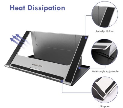 Зображення 14 Графічний планшет Huion Kamvas 12 GS1161 Cosmo Black