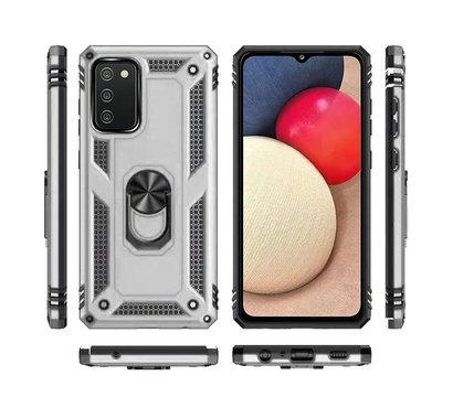 Зображення 2 Чохол BeCover Military для Samsung Galaxy A02s SM-A025 Silver - 706015