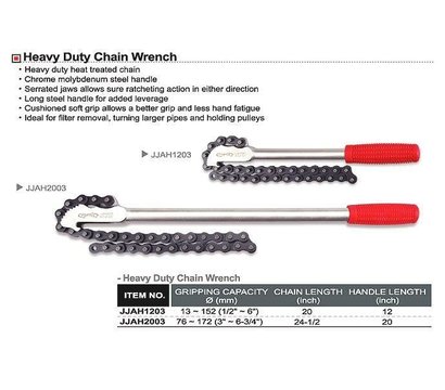 Изображение 2 Съемник масляного фильтра Toptul 76-172 мм - JJAH2003