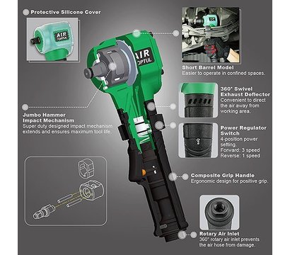 Изображение 2 Пневмоинструмент Toptul KAAS1630