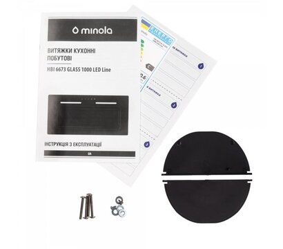 Зображення 9 Витяжка Minola HBI 6673 BL GLASS 1000 LED Line