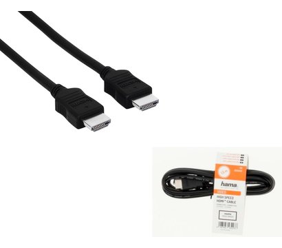 Изображение 2 Кабель мультимедийный Hama HDMI - HDMI 1.50 m Black - 00205000