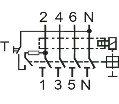 Зображення 2 Реле диференціальне ETI 4р EFI-P4 63/0,3