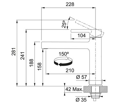 Зображення 2 Змішувач Franke Centro, 115.0621.599