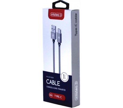 Изображение 3 Кабель Intaleo CBGNYT1 USB-USB Type-C 2м Grey - 1283126489136