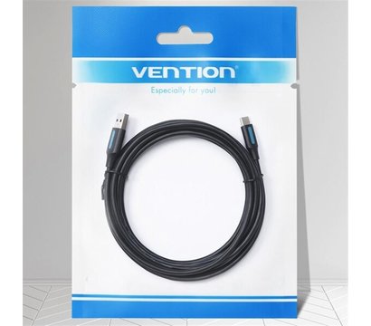 Зображення 4 Кабель Vention USB Type-C - USB, 1m, Black - COKBF