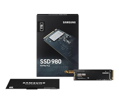 Изображение 11 SSD диск Samsung 980 EVO series 1TB M.2 PCIe Gen 3.0 x4 — MZ-V8V1T0BW, Емкость накопителя: 1 ТБ