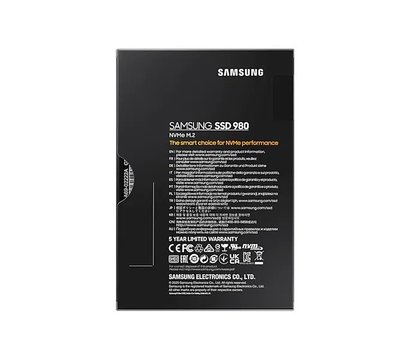 Изображение 5 SSD диск Samsung 980 EVO series 1TB M.2 PCIe Gen 3.0 x4 — MZ-V8V1T0BW, Емкость накопителя: 1 ТБ
