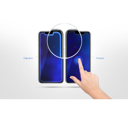 Зображення 3 Захисне скло 2E для Samsung Galaxy A02(A022), 2.5D FCFG,(1 Pack), Black border - 2E-G-A02-SMFCFG-BB