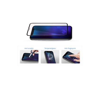 Зображення 4 Захисне скло 2E для Samsung Galaxy A02(A022), 2.5D FCFG,(1 Pack), Black border - 2E-G-A02-SMFCFG-BB