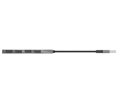 Изображение 2 USB Hub (хаб) Trust Halyx Fast Aluminium – 24191