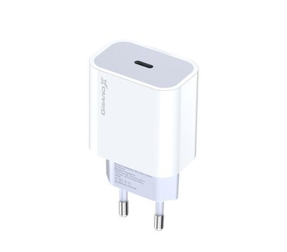Изображение 2 Зарядное устройство Grand-X 1xUSB-C 20W QC4.0, PD 3.0, FCP, AFC White – CH-770
