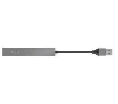 Изображение 3 USB Hub (хаб) Trust Halyx Fast Aluminium – 24191