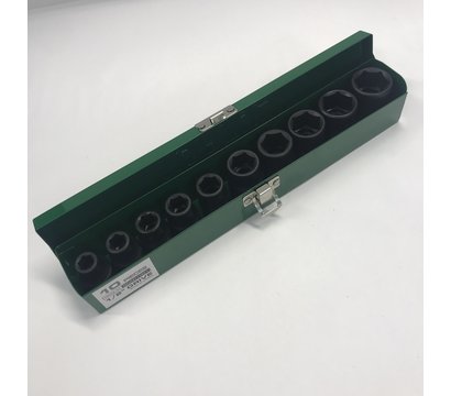 Изображение 3 Торцевые головки Toptul 1/2" 10-24мм 10шт. - GDAD1001