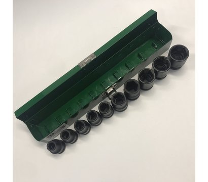 Изображение 4 Торцевые головки Toptul 1/2" 10-24мм 10шт. - GDAD1001