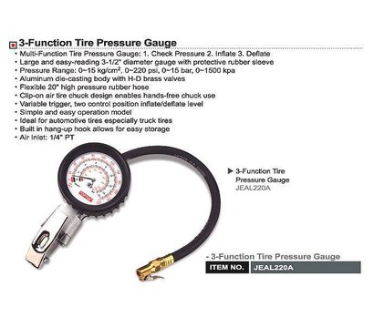 Зображення 2 Пневмопістолет Toptul JEAL220A