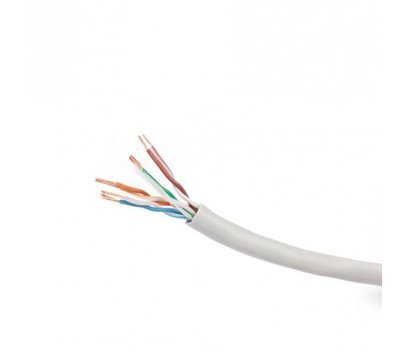 Зображення 2 Кабель вита пара Cablexpert UTP 5e 4х2х0,51 CCA внутр. (ал+мідь) 100м, Метрів в бухті: 100м.