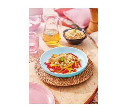 Зображення 3 Тарілка Luminarc Friends Time Turquoise 25 см - P6386