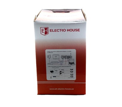 Зображення 3 Кабель вита пара ElectroHouse UTP 5е 4х2х0,51 CCA внутр. (ал+мідь) 305м