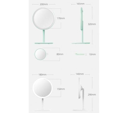 Зображення 4 Xiaomi DOCO Daylight Mirror HZJ001 White